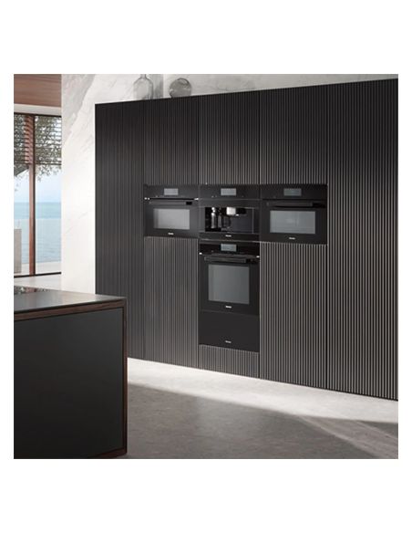 MIELE H7840 BMX C фасадом без ручек Духовой шкаф с СВЧ (9)