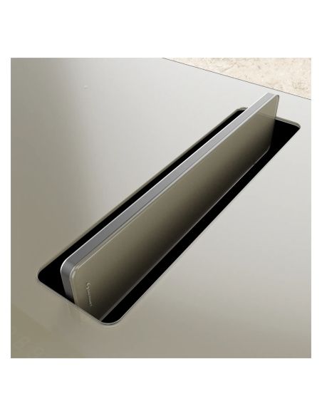 GALVAMET PERFECTO 80/A Smoked Silver Индукционная варочная панель со всроенной вытяжкой (3)