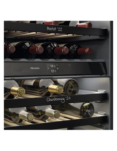 MIELE KWTUS 7096 E 82-88cm Интегрируемый под столешницу Винный шкаф, Push2Open (3)