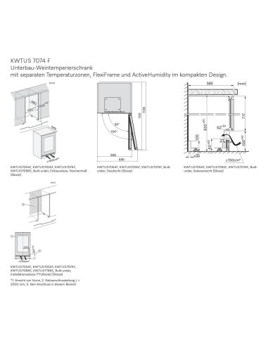 MIELE KWTUS 7074 F 82-88cm Integrated Built-under Wine Cooler (6)