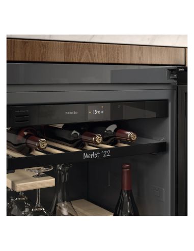 MIELE KWTUS 7055 F 82-88cm Sommelier Интегрируемый под столешницу Винный шкаф (4)