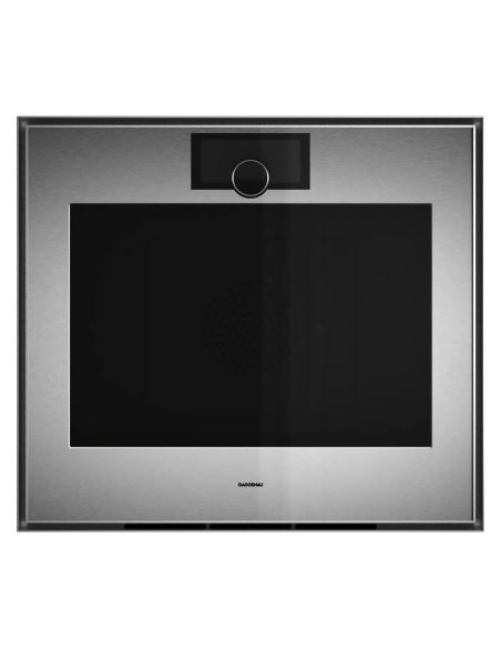 GAGGENAU GO480120 R Expressive 76cm Встраиваемый С пиролизом Электрический Духовой шкаф Нержавеющая сталь Правосторонний