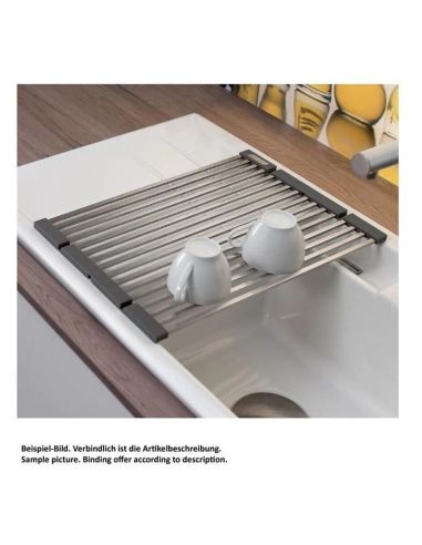 Systemceram 841 rostfri hopvikbar rullmatta, 330 x 450mm