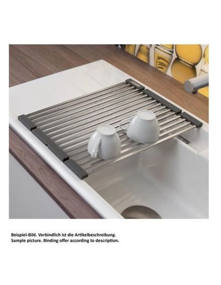 Systemceram 841 Складная решетка-коврик из нержавеющей стали, 330 х 450мм (4)