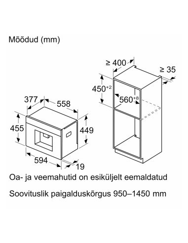 NEFF N 90 CL9TX11Y0, Полностью автоматическая кофемашина, Flex Design
