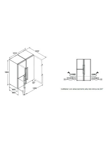 LIEBHERR SBSes 8486 Side-by-Side холодильник (6)