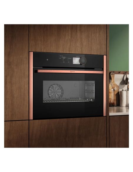 NEFF C29FY5CX0 W, N90 45cm, компактный паровой духовой шкаф, 60 × 45 см, Flex Design
