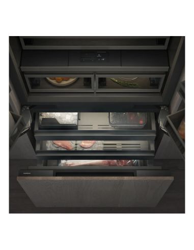 GAGGENAU RVY497190 Expressive серии 90см Black Side-by-Side Холодильно-морозильный шкаф (4)