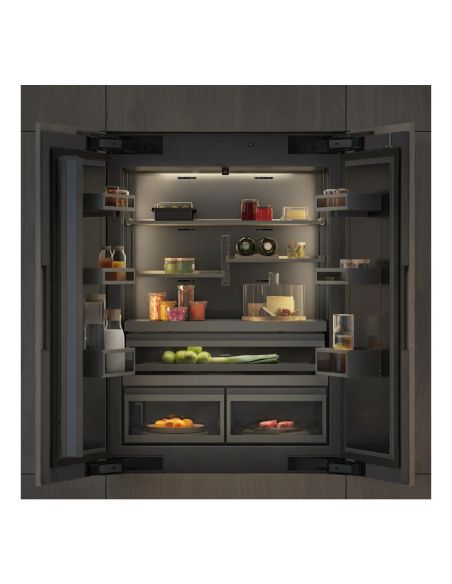 GAGGENAU RVY497190 Expressive серии 90см Black Side-by-Side Холодильно-морозильный шкаф (2)