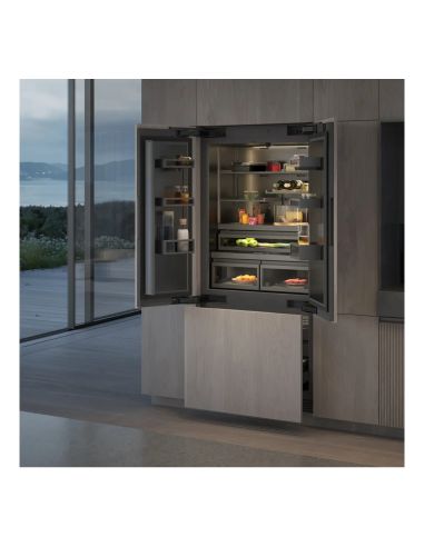 GAGGENAU RVY497190 Expressive серии 90см Black Side-by-Side Холодильно-морозильный шкаф (6)
