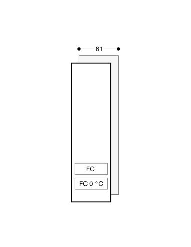 GAGGENAU RC462305 400 серии 61cm Vario Встраиваемый Холодильник С зоной сохранения свежести 0 °C (10)