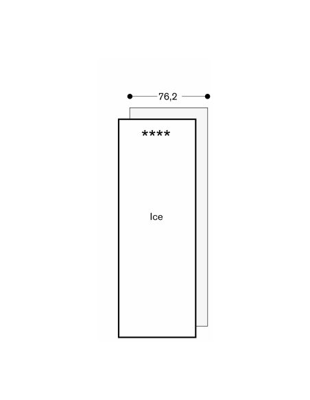 GAGGENAU RF471306 400 серии 76,2cm Vario Integrated Freezer (9)