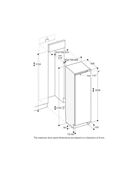 GAGGENAU RB492305 400 серии 91,4cm Vario Külmik-sügavkülmik Nullkraaditsooniga 0 °C (5)