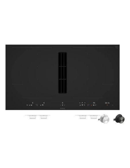 GAGGENAU CV492105M 400-sarja 90cm MattaMusta Flex-induktiokeittotaso integroidulla tuuletusjärjestelmällä (1)