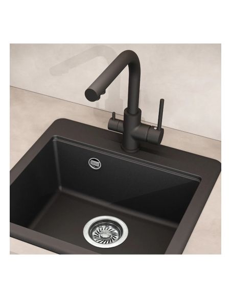 HELIKA Aquaduo 2663L Color Combi 2in1 Kitchen faucet with filtered water connection