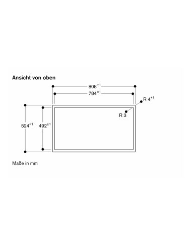 GAGGENAU VI482105 400series 80cm without Frame Induction hob with rotary control knobs (5)