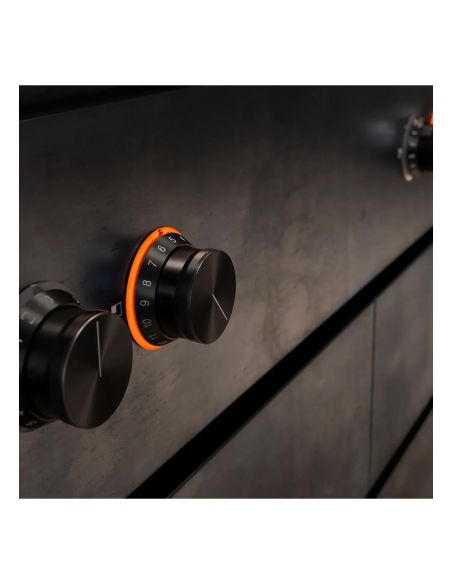 GAGGENAU VI482115 400 серии 80см С Мет. рамкой Поворотными Ручками управления Индукционная варочная панель (3)