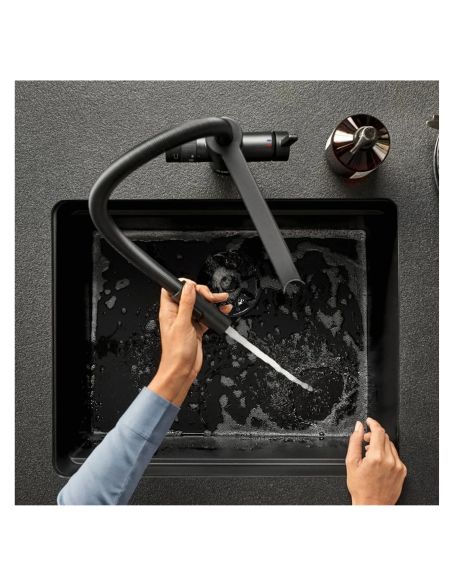 BLANCO EVOL-S PRO Soda & Filter CO2 Set Combi 5in1 Kitchen Faucet with Shower, CO2 and Drinking Water Filter (6)