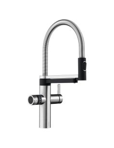 BLANCO EVOL-S PRO Soda & Filter CO2 Set Combi 5in1 Kitchen Faucet with Shower, CO2 and Drinking Water Filter (1)
