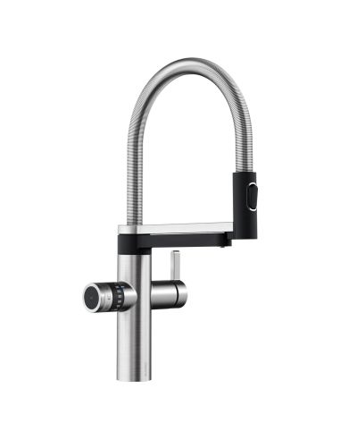BLANCO EVOL-S PRO Soda & Filter Steel 526255