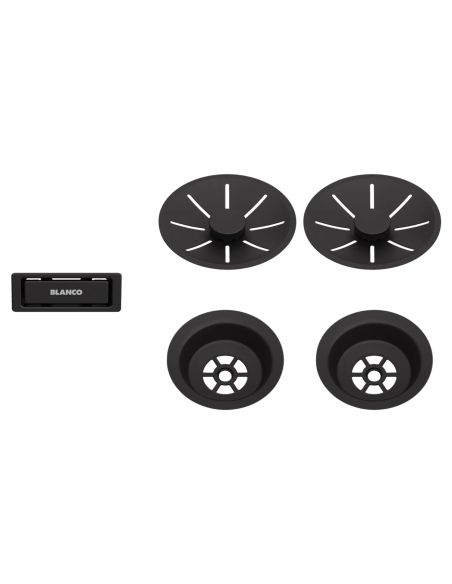 BLANCO 31/2" 2X InFino Kultainen väri koristesuojat pohjaventtiilille set Pohjaventtiilitön set Kultainen väri 203477