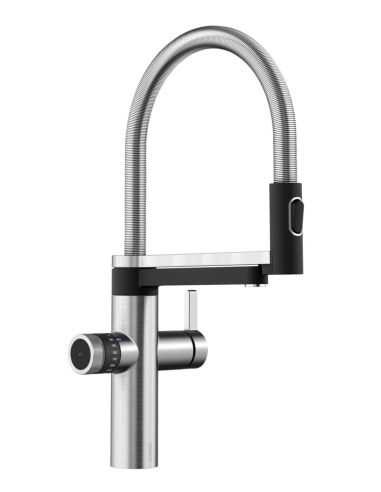 BLANCO Drink.Hot EVOL-S Pro G100+Naturale Combi 4in1 Kitchen faucet with hand schower and filtration system - a boiler HOT