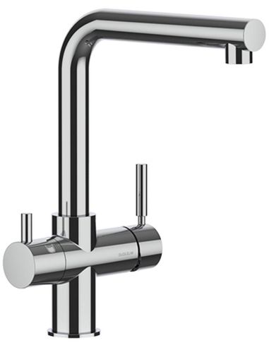 ELLECI TOURMALINE 2in1 Combi Kitchen faucet with filtered water connection (5)