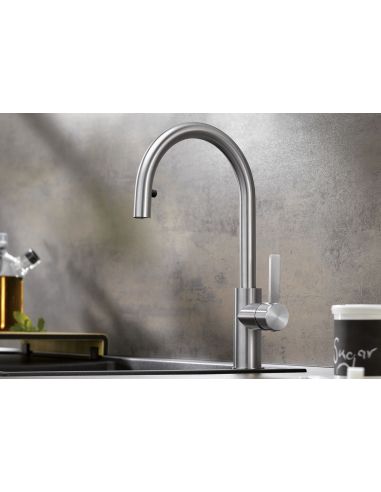 BLANCO CANDOR St.Steel Metallic Kitchen faucet 523120