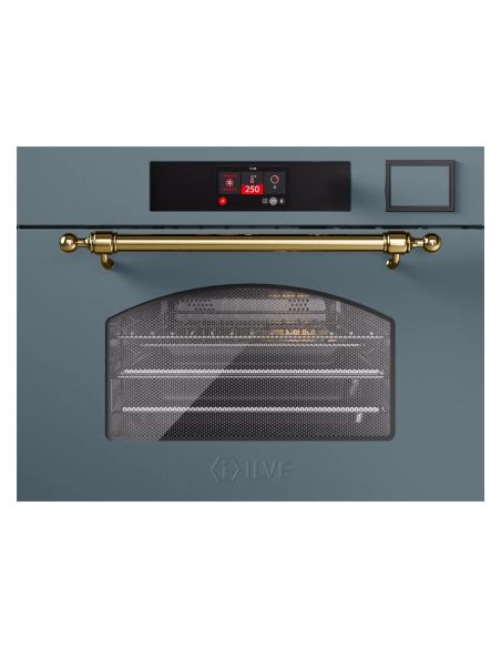 ILVE 645NHSW1 45cm Nostalgie Yhdistelmäuuni (kiertoilma-, höyry- ja mikroaaltouuni)