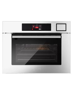 ILVE 645SHSW1 45см Компактный Комби духовой шкаф с функциями пароварки и микроволновой печи