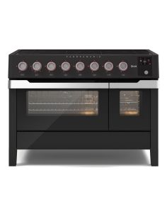ILVE PMI127S3 PANORAMAGIC 120cm Must Matt kahe elektriahjuga Vabaltseisev pliit