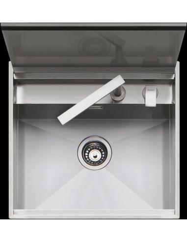 BARAZZA FLUSH LAB BOWL WITH COVER + MIXER TAP 1LLB60