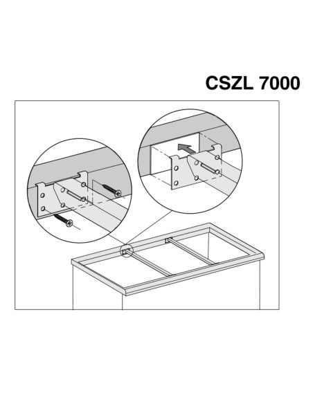 MIELE CSZL 7000 Vaheliist mitme SmartLine elementide ühendamiseks (2)