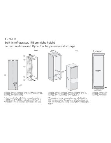 MIELE K 7747 C Интегрируемый холодильный шкаф (6)