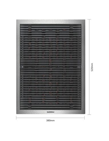 GAGGENAU VR414115 400-sarja Vario 38cm Lava Stone Sähkögrilli (2)