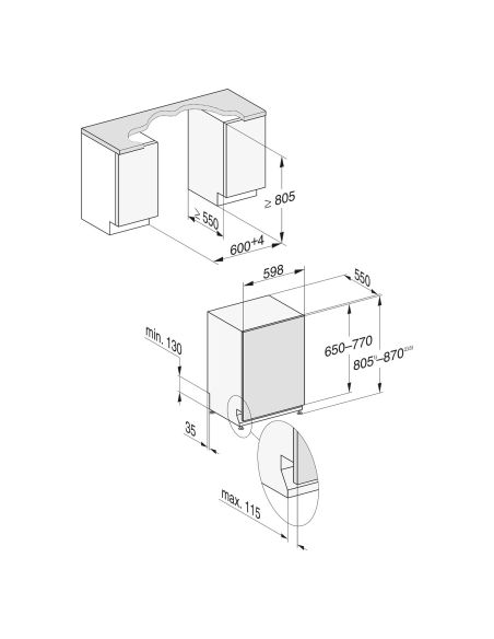 MIELE G 5851 SCVi Active Plus 60cm Fully-integrated dishwasher (2)
