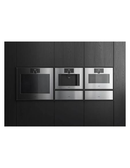 GAGGENAU GO250130 Minimalistic Серии 60cm  Sterling  Встраиваемый С пиролизом Правосторонний Духовой шкаф (5)