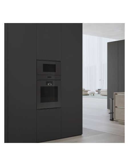 GAGGENAU GO251100 Minimalistic Серии 60cm Onyx Встраиваемый С пиролизом Левосторонний Духовой шкаф (7)