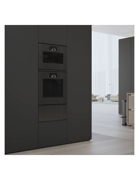 GAGGENAU GO240100 R Minimalistic Series 60cm Onyx Built-in Pyrolytic Electric oven Right door hinge (6)