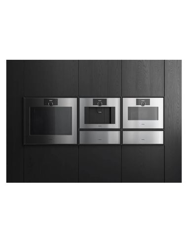 GAGGENAU GO220130 Minimalistic Sarja 60cm Sterling Sisäänrakennettu Pyrolyysi Paremmalle avautuva Sähköuuni (5)