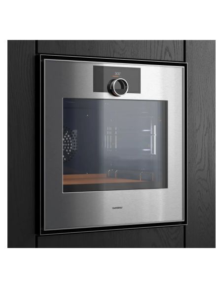 GAGGENAU GO221130 Minimalistic Снрии 60cm Sterling  Встраиваемый С пиролизом Левосторонний Духовой Шкаф (2)