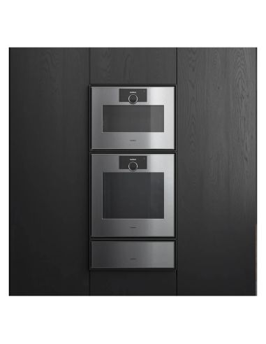 GAGGENAU GO251130 Minimalistic Series 60cm  Sterling Built-in Pyrolytic electric oven Left door hinge (4)