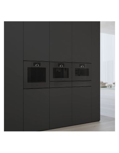 GAGGENAU GC261100 Minimalistic Серии 45см Onyx с Подключением к водопроводу Встраиваемая автоматическая кофемашина (3)