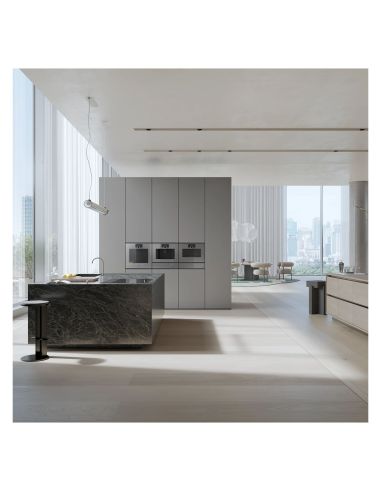 GAGGENAU GC251130 Minimalistic Sarja 45cm Sterling Irrotettava vesisäiliö Integroitu Espressokoneet (4)