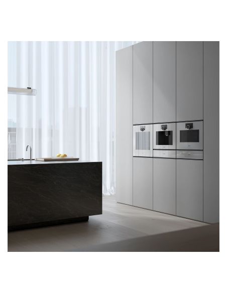 GAGGENAU GC251130 Minimalistic Sarja 45cm Sterling Irrotettava vesisäiliö Integroitu Espressokoneet (3)