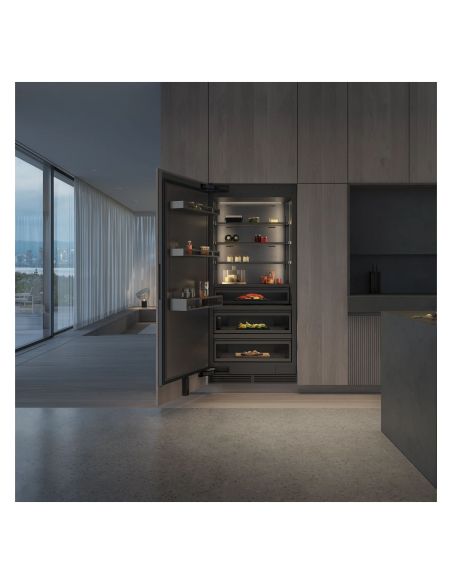 GAGGENAU RVC477190 Expressive Серии 76,2cm Черный Vario Встраиваемый Холодильник С зоной сохранения свежести близкой к 0 °C