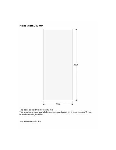 GAGGENAU RVC477190 Expressive Серии 76,2cm Черный Vario Встраиваемый Холодильник С зоной сохранения свежести близкой к 0 °C