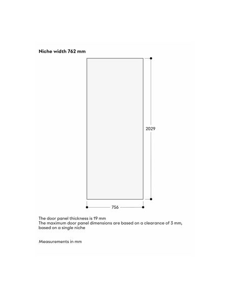 GAGGENAU RVC477190 Expressive Серии 76,2cm Черный Vario Встраиваемый Холодильник С зоной сохранения свежести близкой к 0 °C