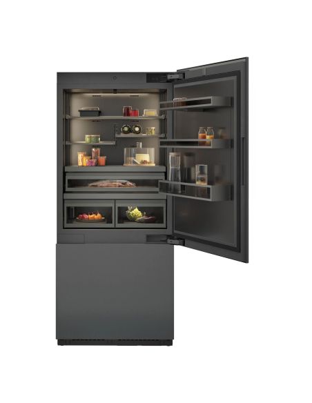GAGGENAU RVB497190 Expressive Sarja 90cm Musta Vario Integroitu Jääkaappi- ja pakastinyhdistelmä (1)
