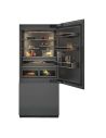 GAGGENAU RVB497190 Expressive Serie 90cm Black Vario Integrated fridge-freezer combination (1)